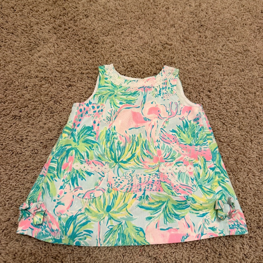 Lilly Pulitzer Infant shift size 12-18 mo and bloomers (not pictured)